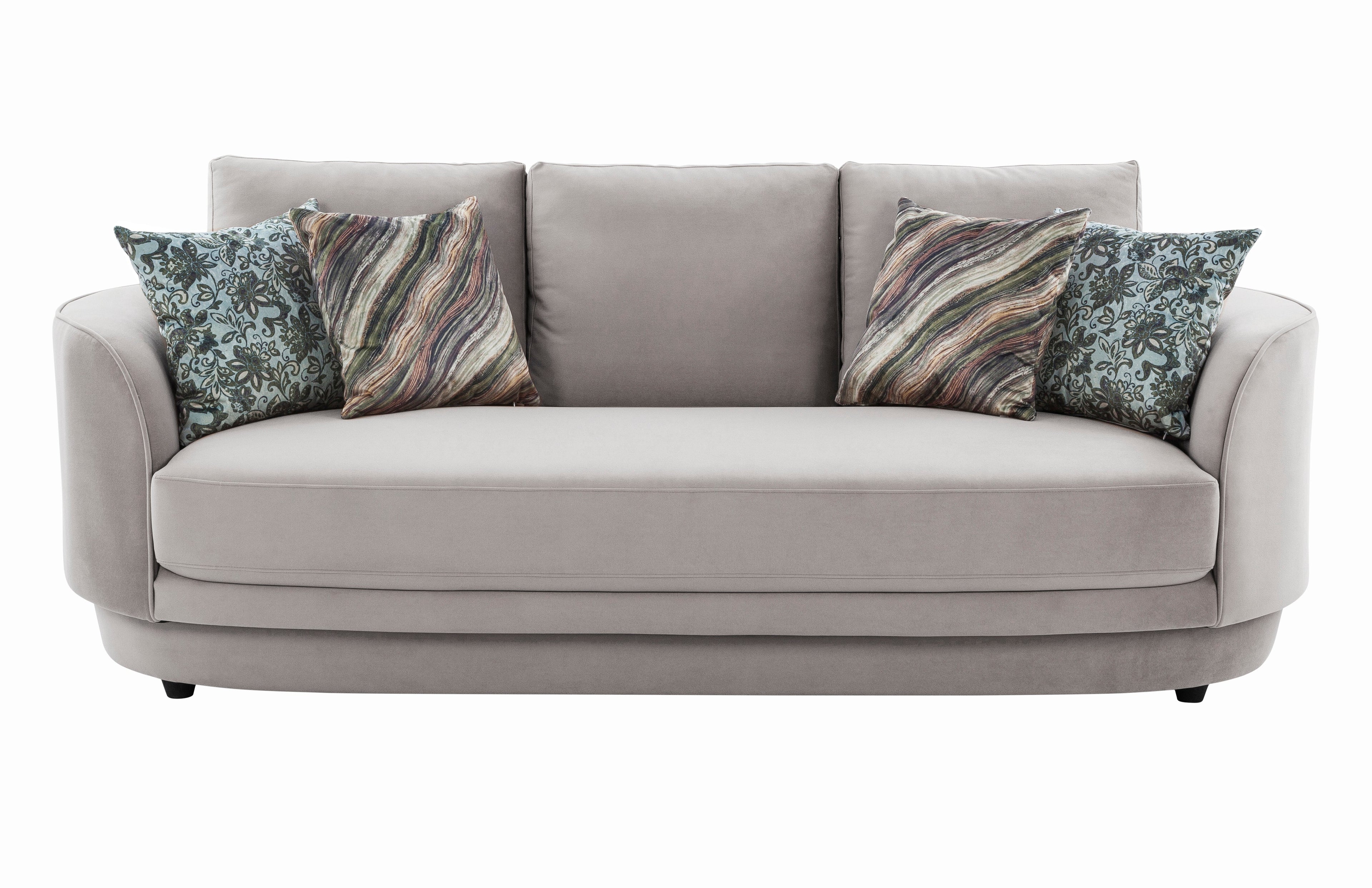 Brescia Grey Sofa (6639462285408)