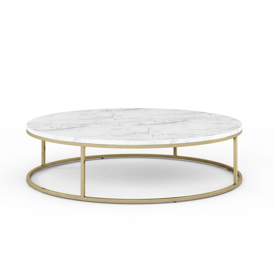 Marble ROUND COFFEE TABLE (8785170039105)
