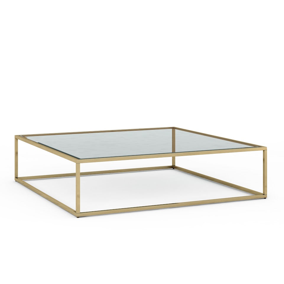 Glass SQUARE COFFEE TABLE