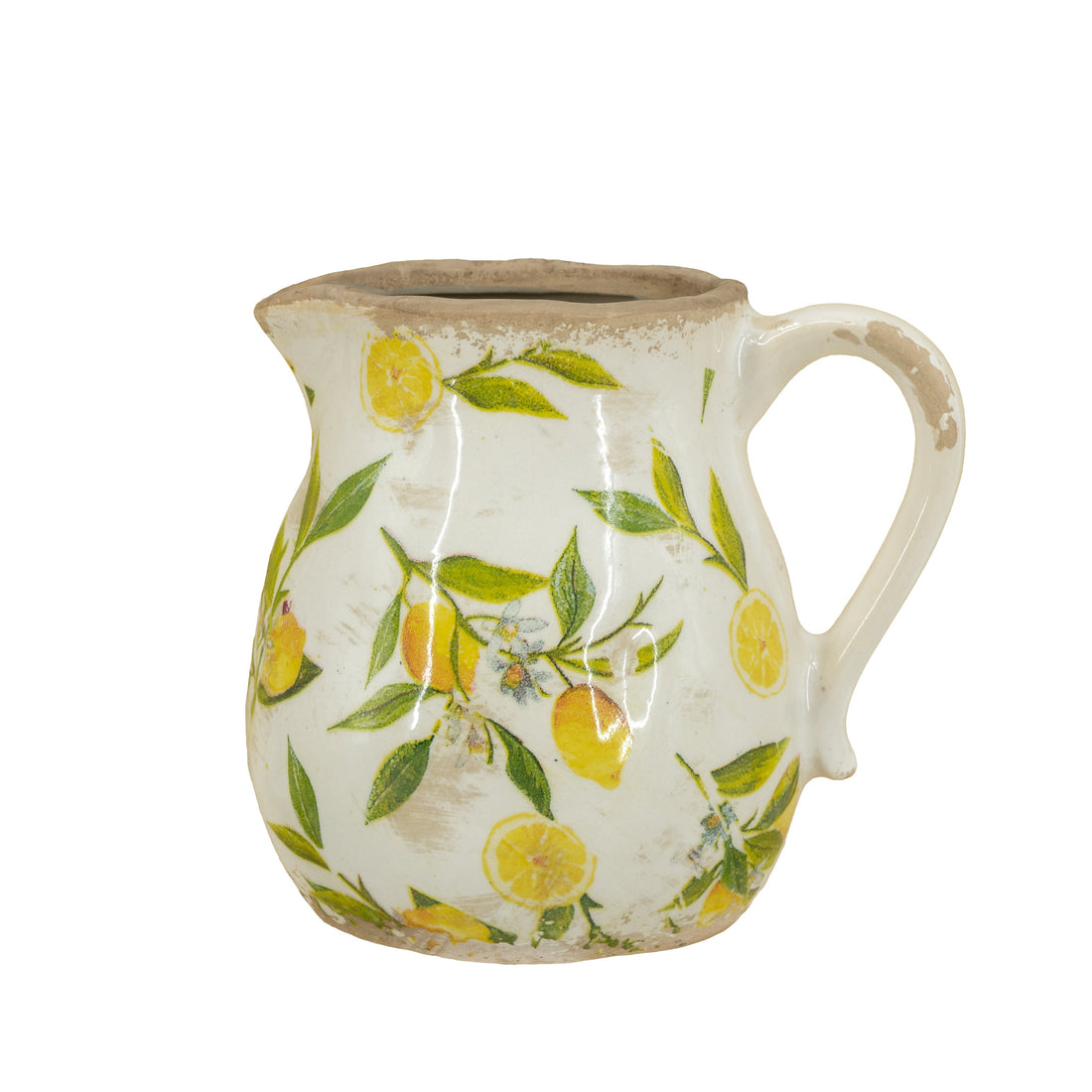 Lemon Pattern Pitcher Vase EG-C5608