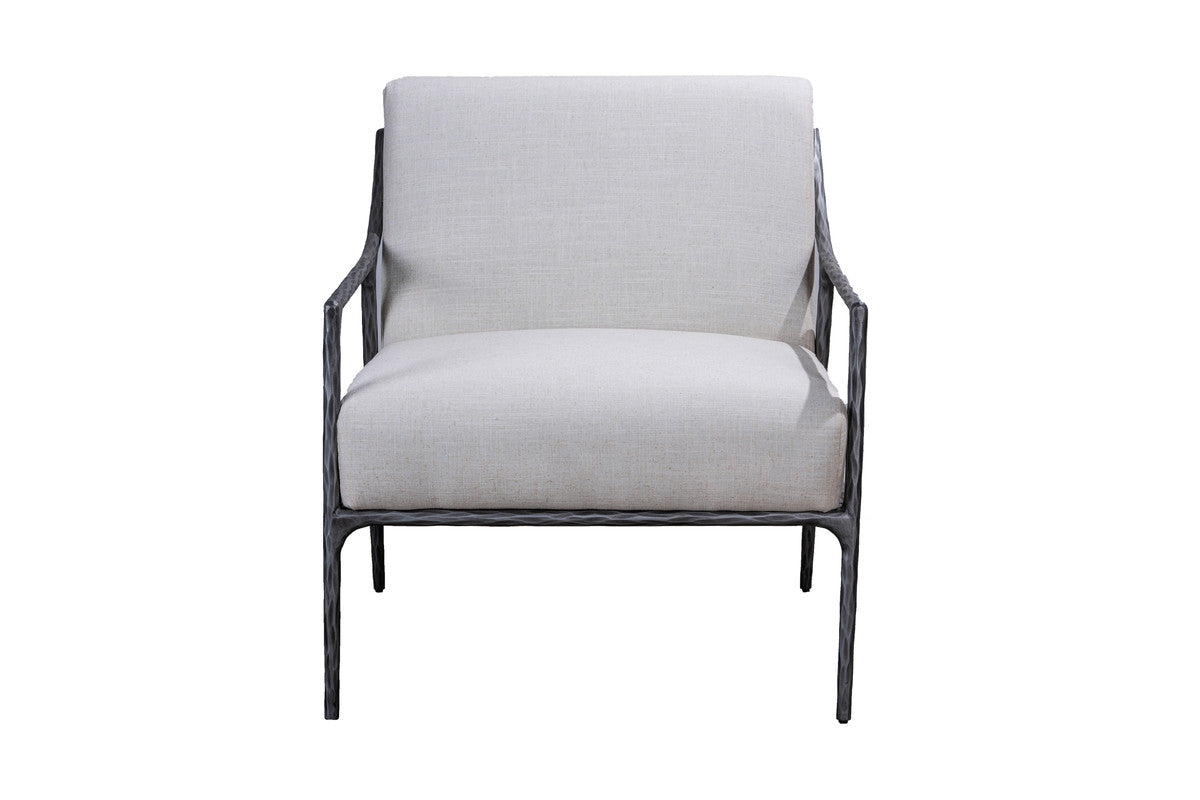 iron linen - Sliver Accent chair