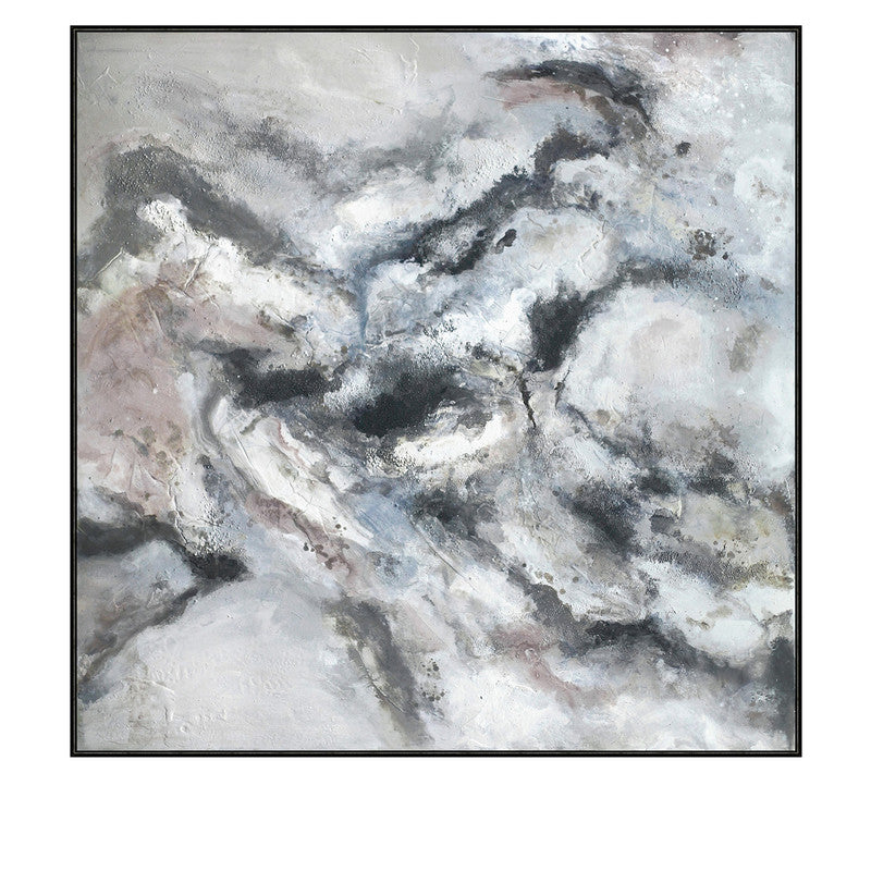 Pewter Wall Painting Canvas