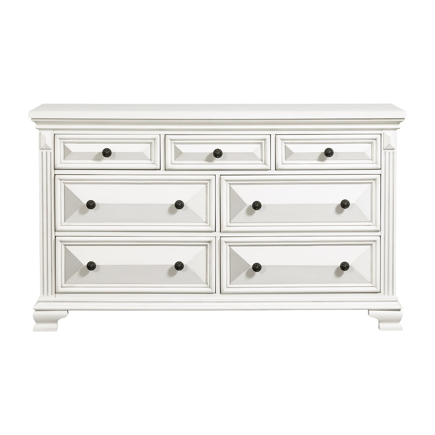 Calloway Dresser Antique White Color