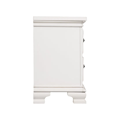 Calloway Nightstand Antique White Color