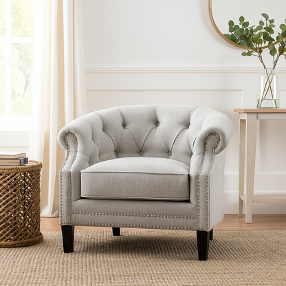 Romanian Charm Accent Chair