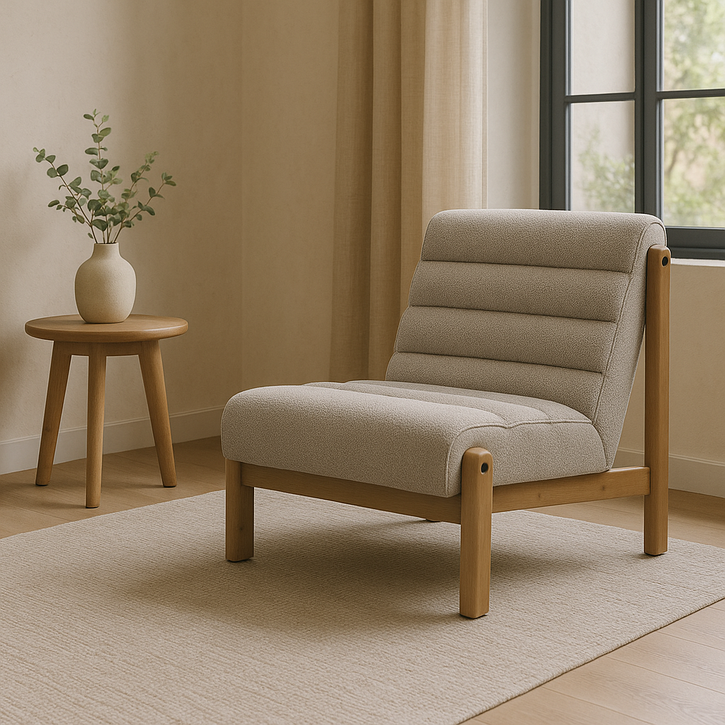 Achilles Camel Accent Chair