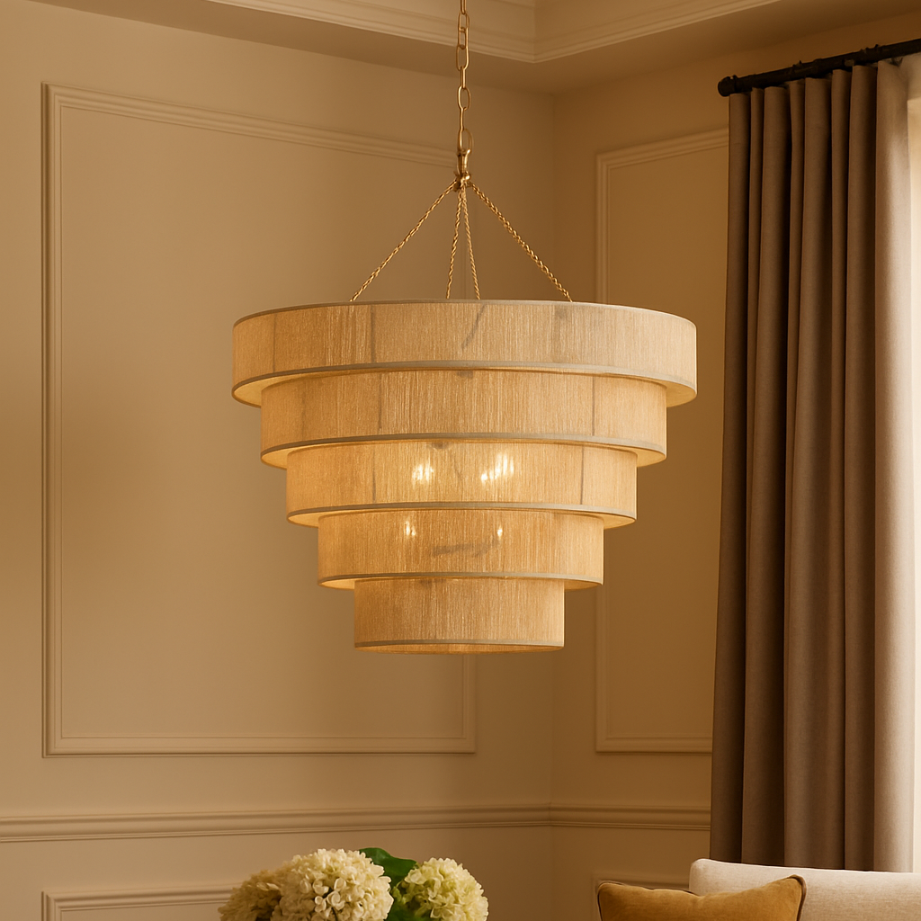 Leyte - 5-TIER WOVEN PENDANTS