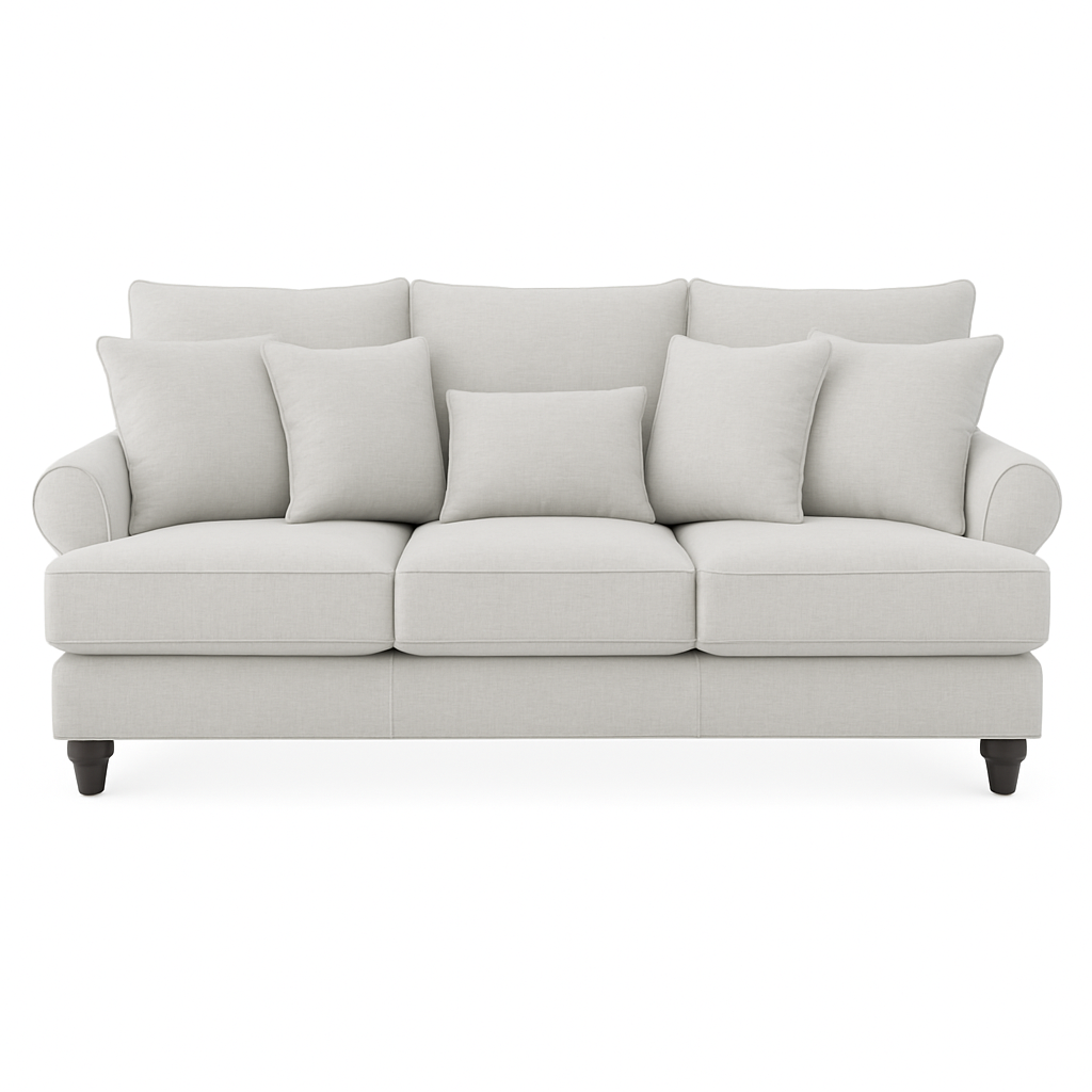 Lugo Grey 4 Seater Sofa