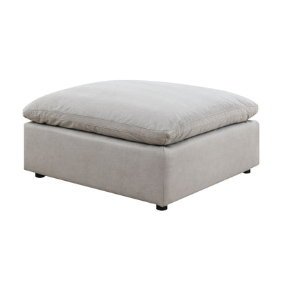 Cloud 9  Light Grey Sectional with Hardy Occasional(Coffe Table1/End Table1)