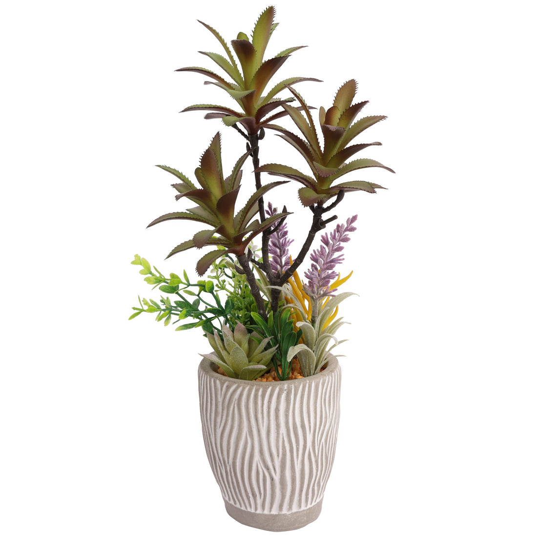 Artificial Succulent Plants In Pots 33CM DYJT-46
