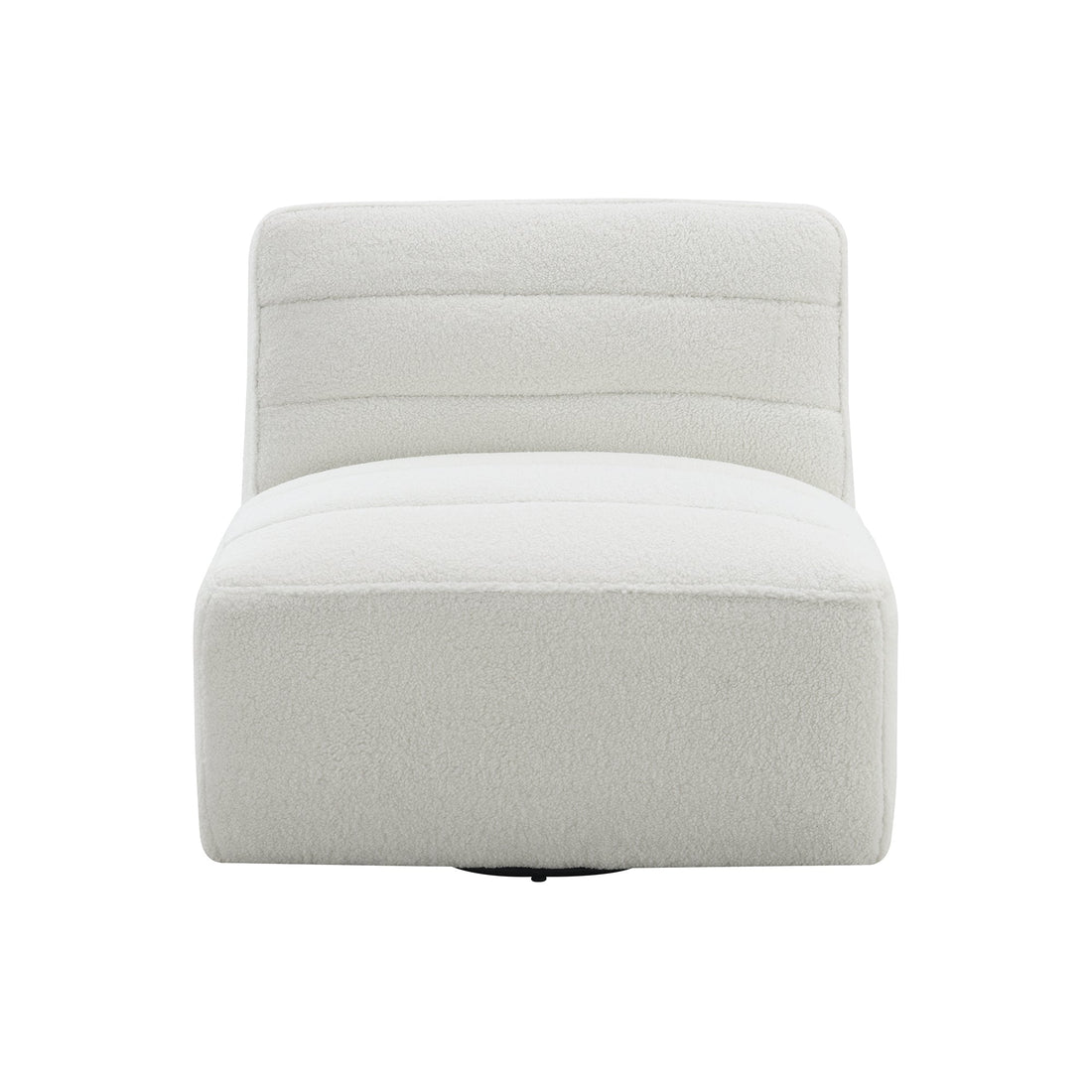 Defender Sectional Swivel Chair In White