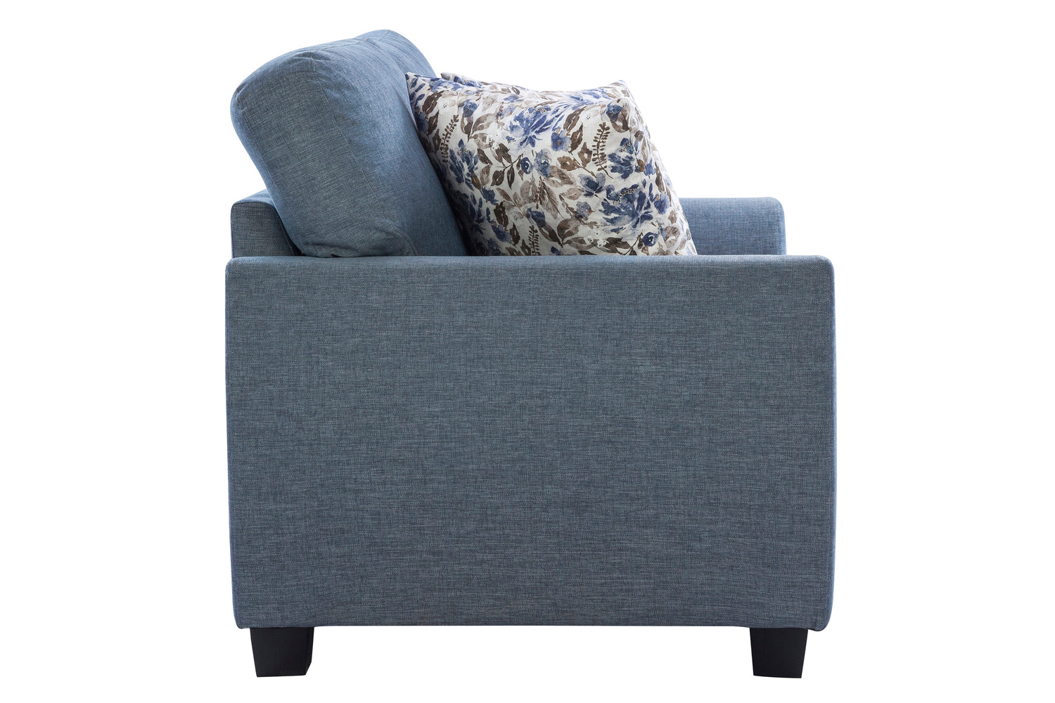 Denver Blue Loveseat (6639462711392)