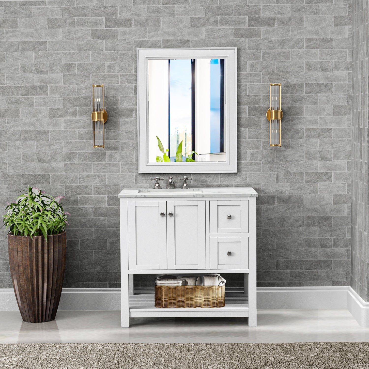 FL 36&quot; Vanity