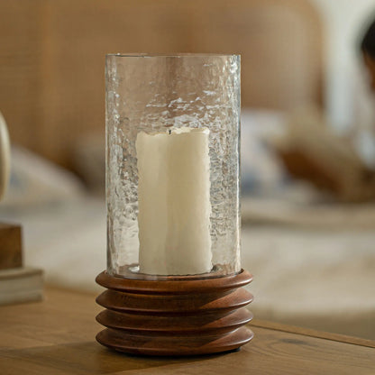 Glass &amp; Wood Hurricane
