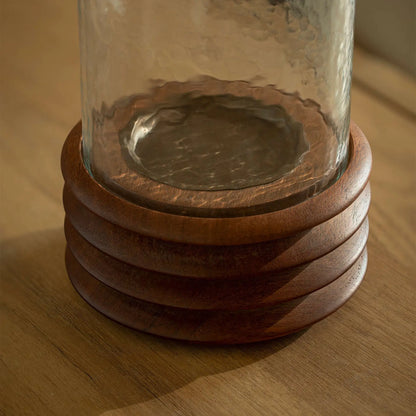 Glass &amp; Wood Hurricane