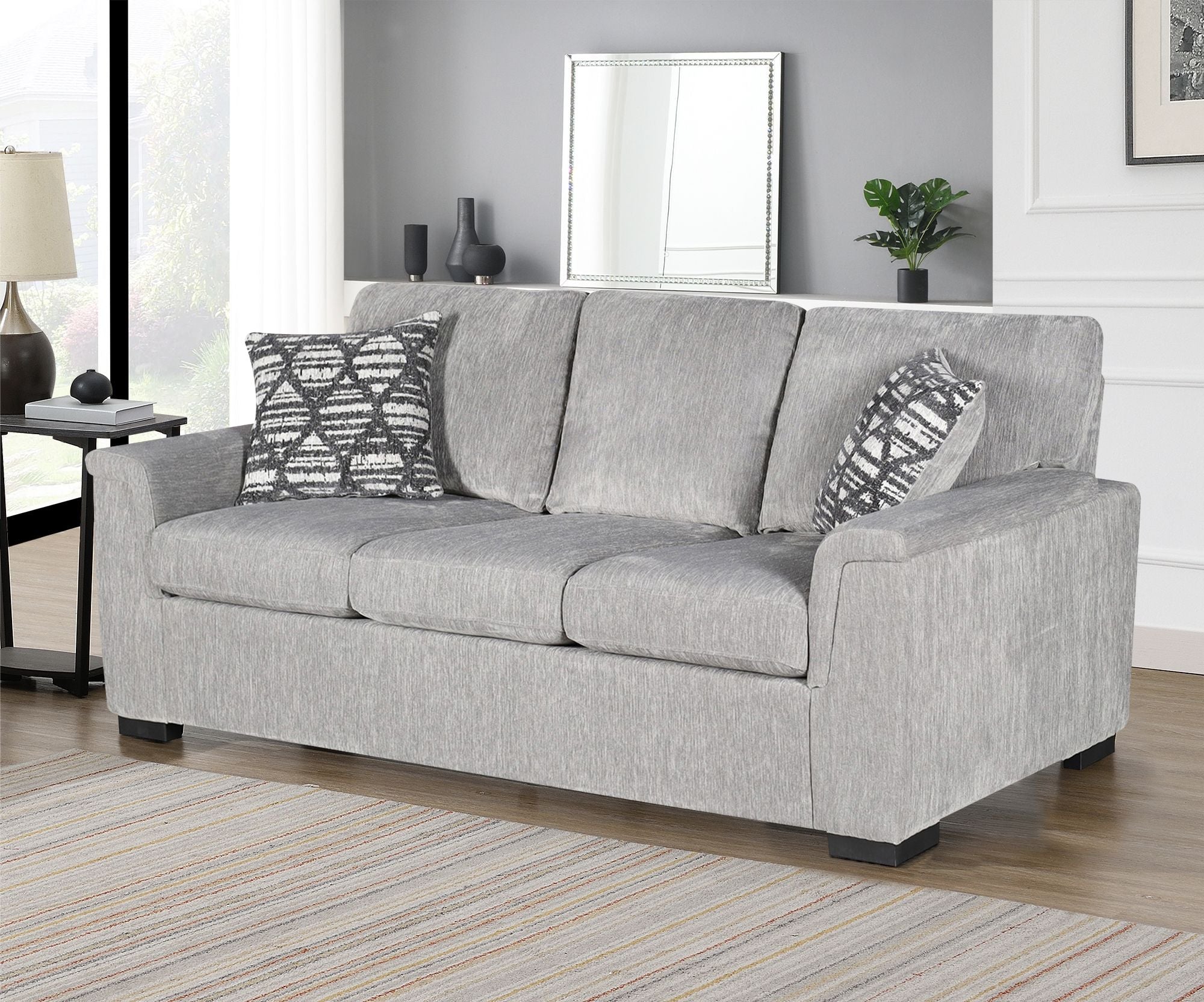 Verona Grey Living Room Set R0135-0003KT2
