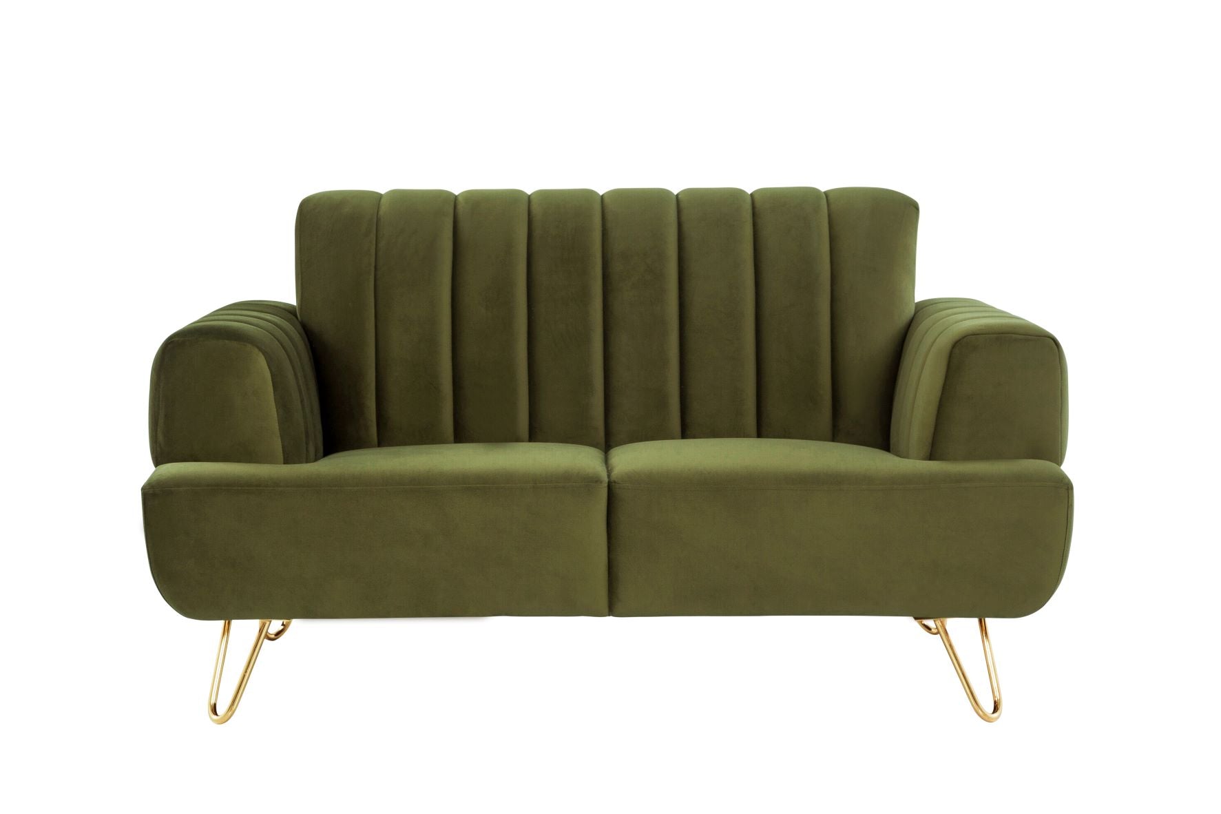 Hayward Green Loveseat (6639462940768)