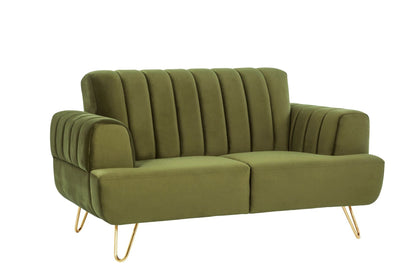 Hayward Green Loveseat (157cm)