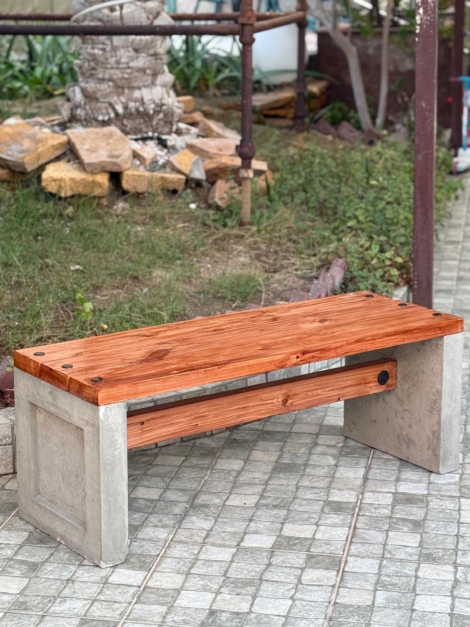 Bronze Timber Bench