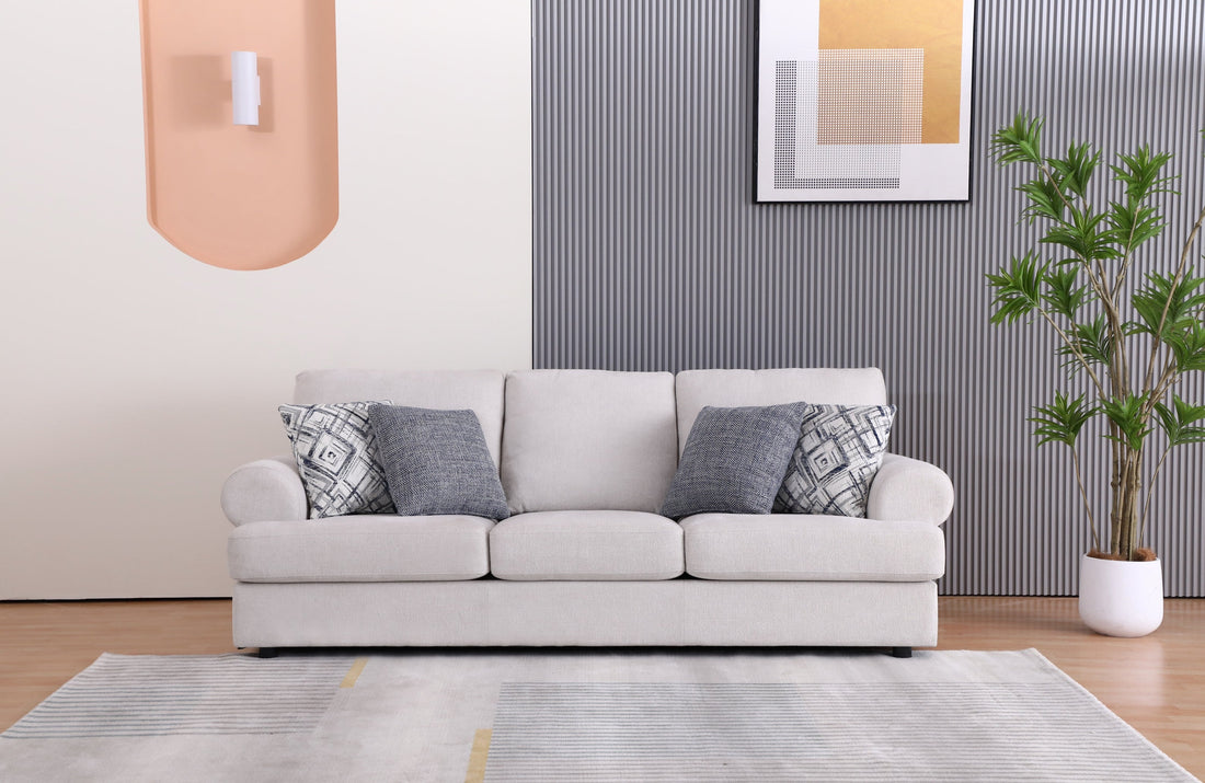 Elegant Off-White Living Room Set RF1622-001Kit-1
