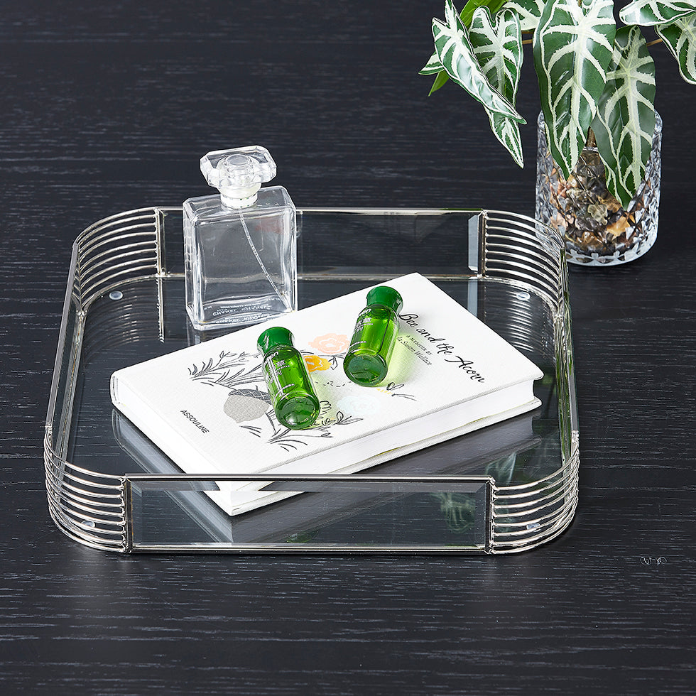 Acrylic Dame Glass Tray LS-Y002 (8785161945409)