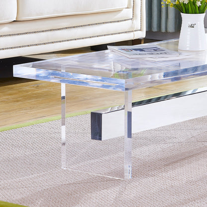 Acrylic coffee table