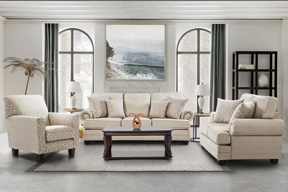 St. Lucie Beige Loveseat (6639462580320)