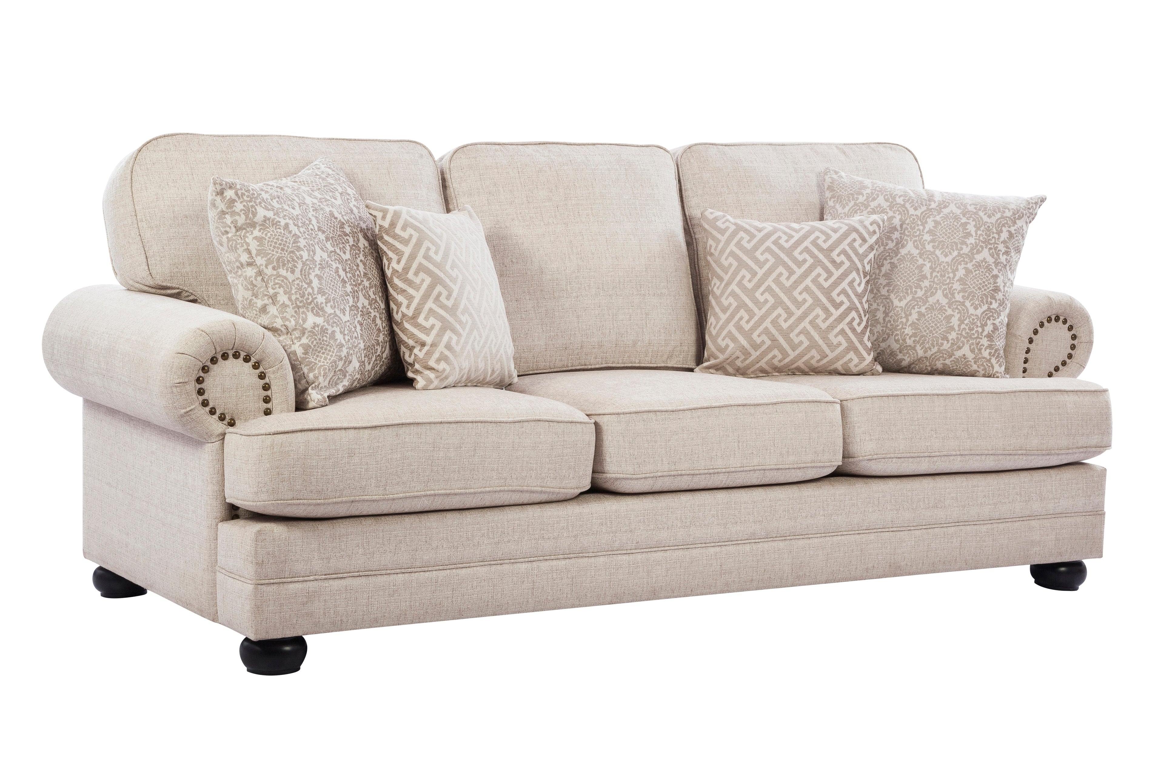 St. Lucie Beige Sofa (6639462547552)