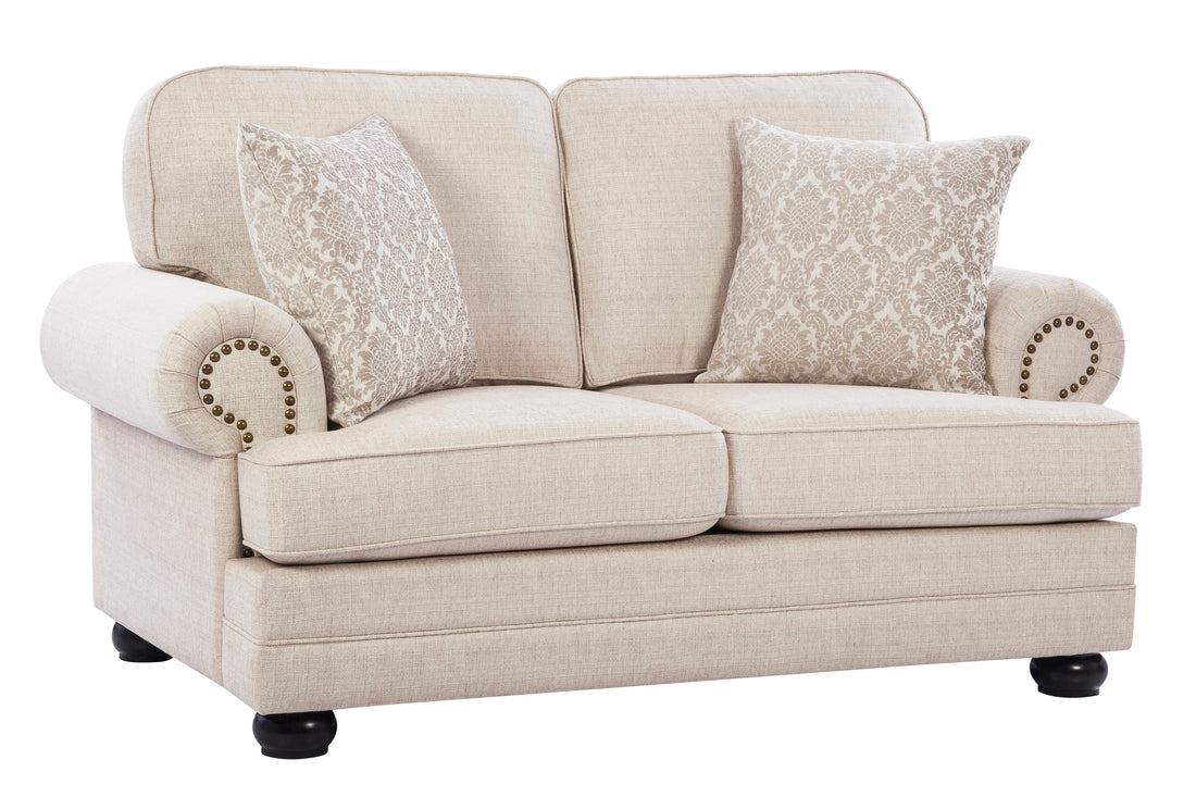 St. Lucie Beige Loveseat (6639462580320)