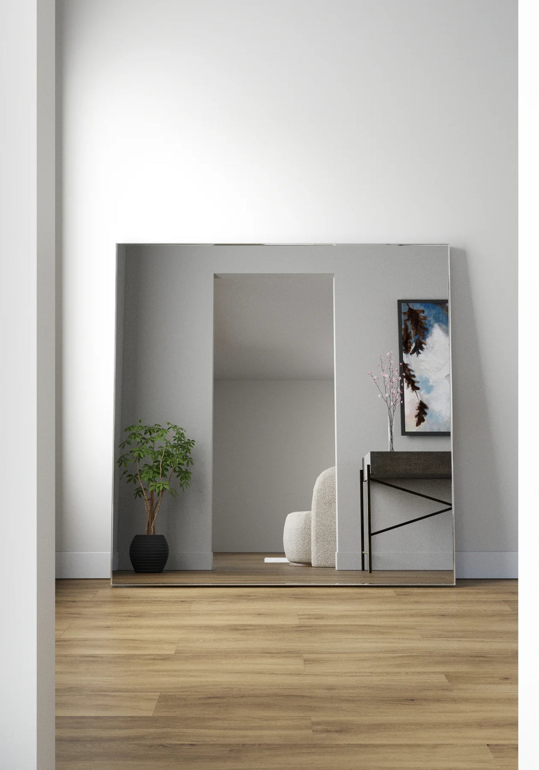 Novaria Mirror Silver