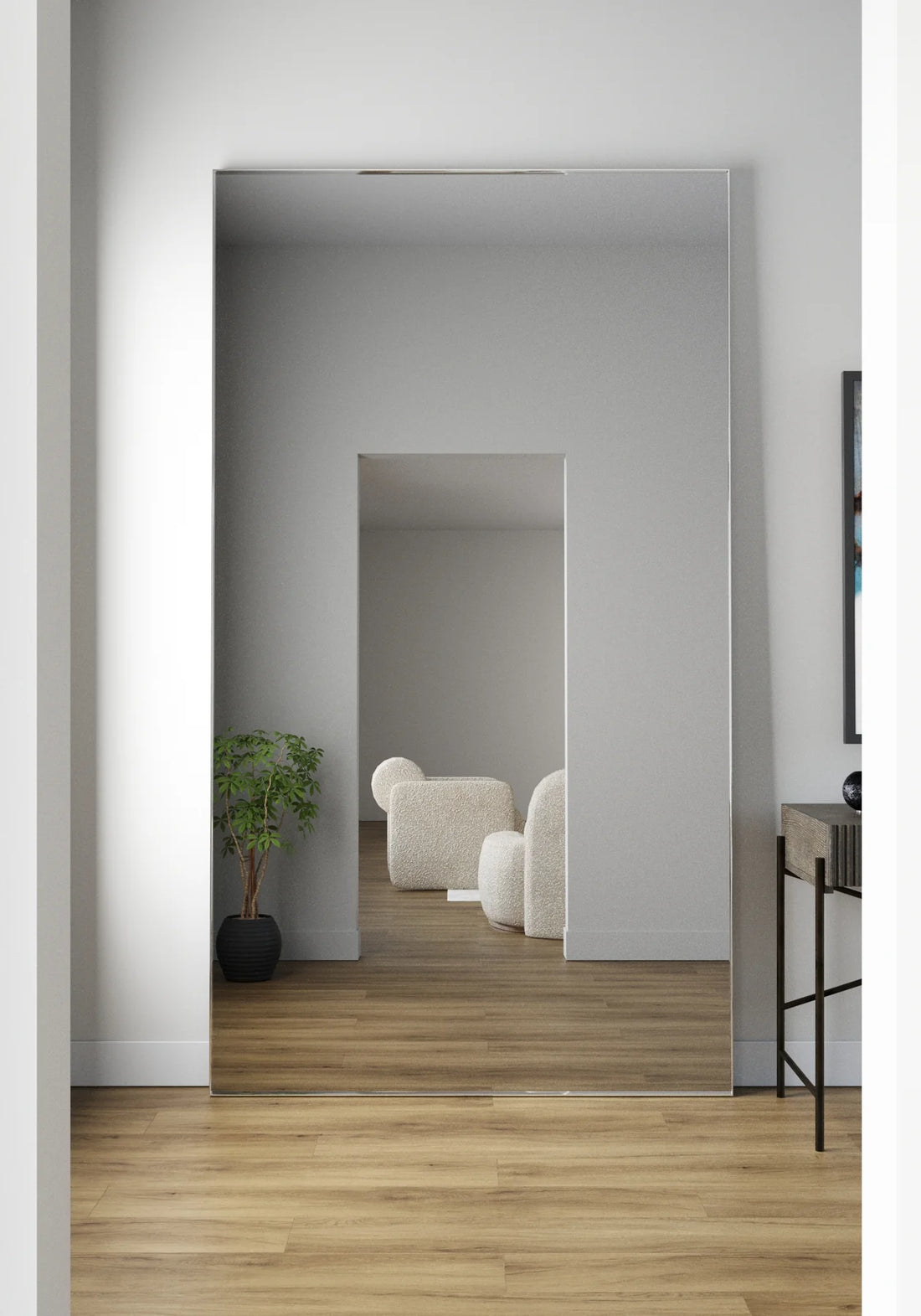 Novaria Mirror Silver