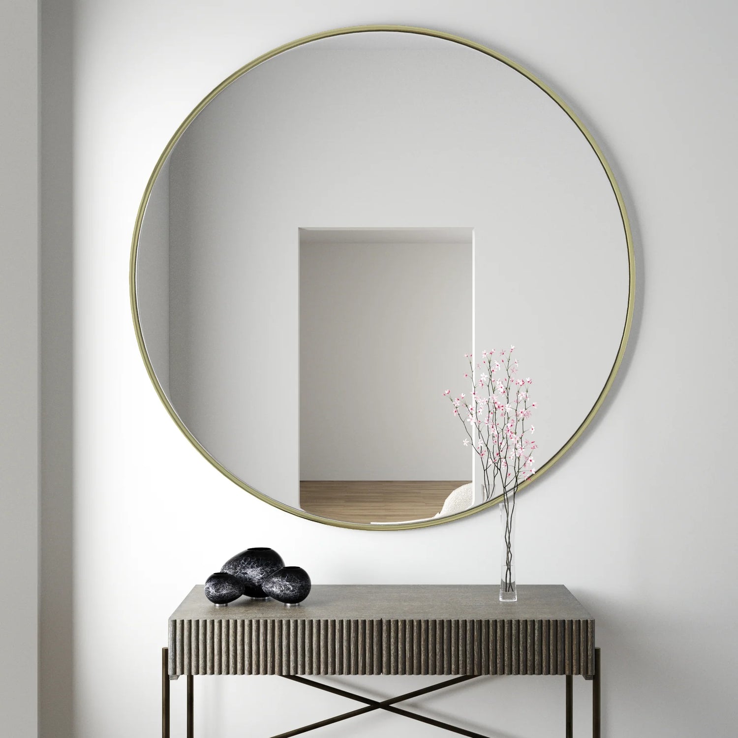 Novaria Mirror Light Gold