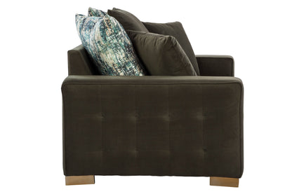 Madison Olive Loveseat (168cm)