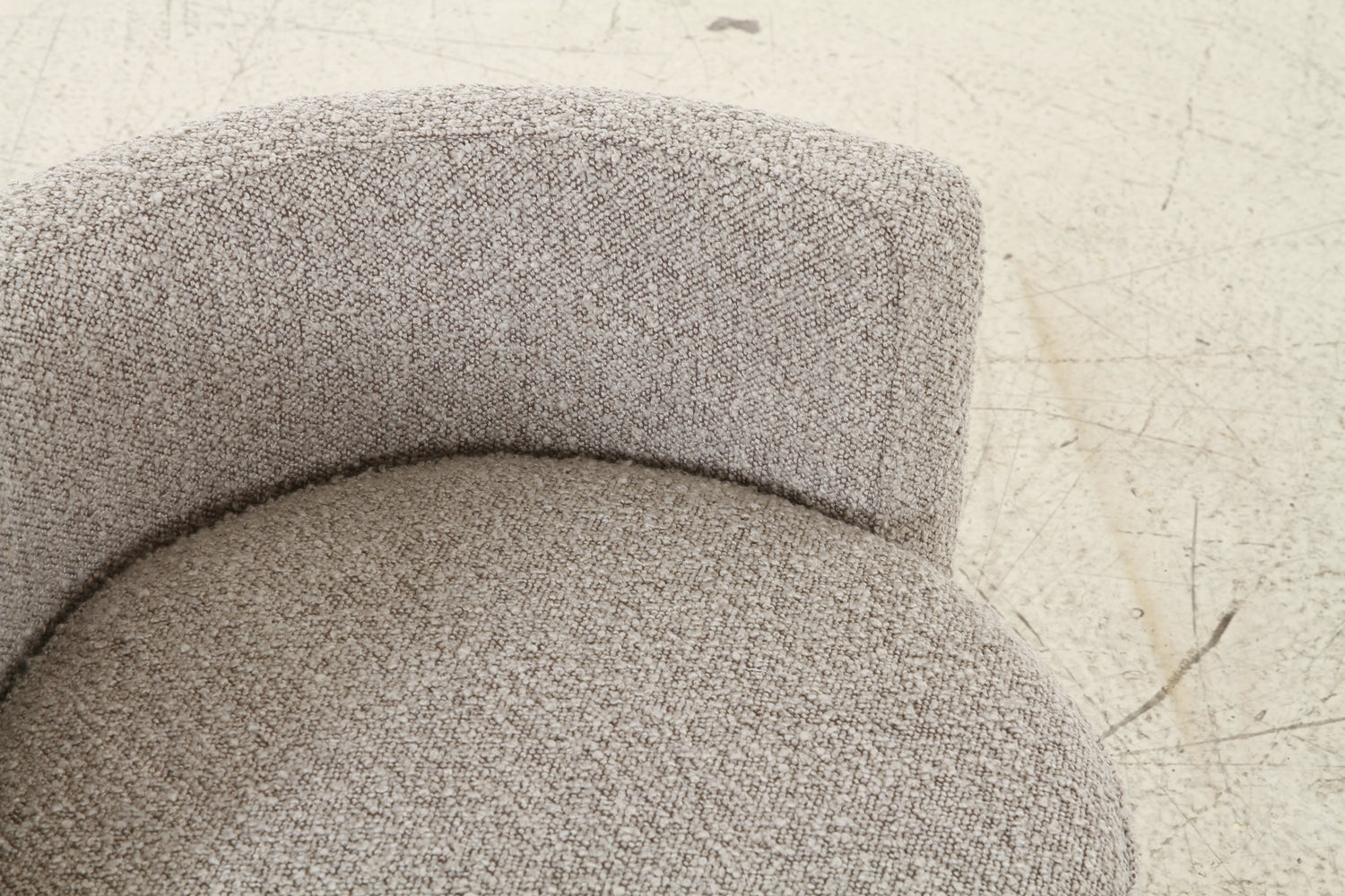 Mono Grey Ottoman