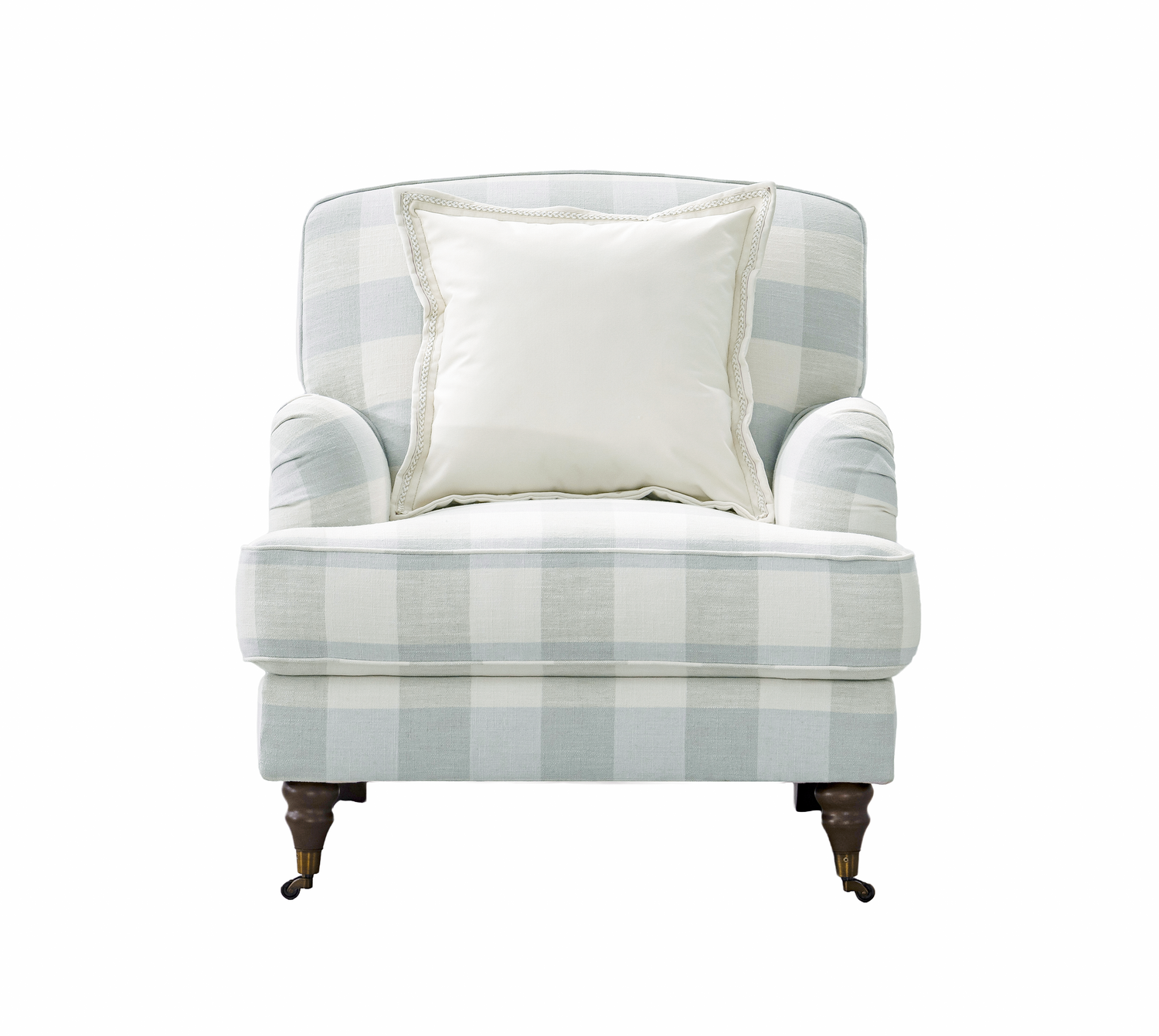 Cottage Calm by Nouf Alaboudi Cream Chair