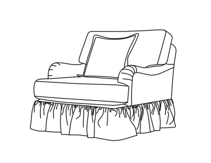 Cottage Calm by Nouf Alaboudi Living Room Set