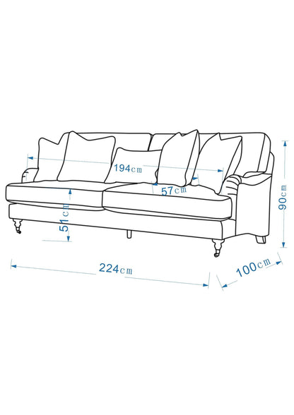 Cottage Calm by Nouf Alaboudi Living Room Set
