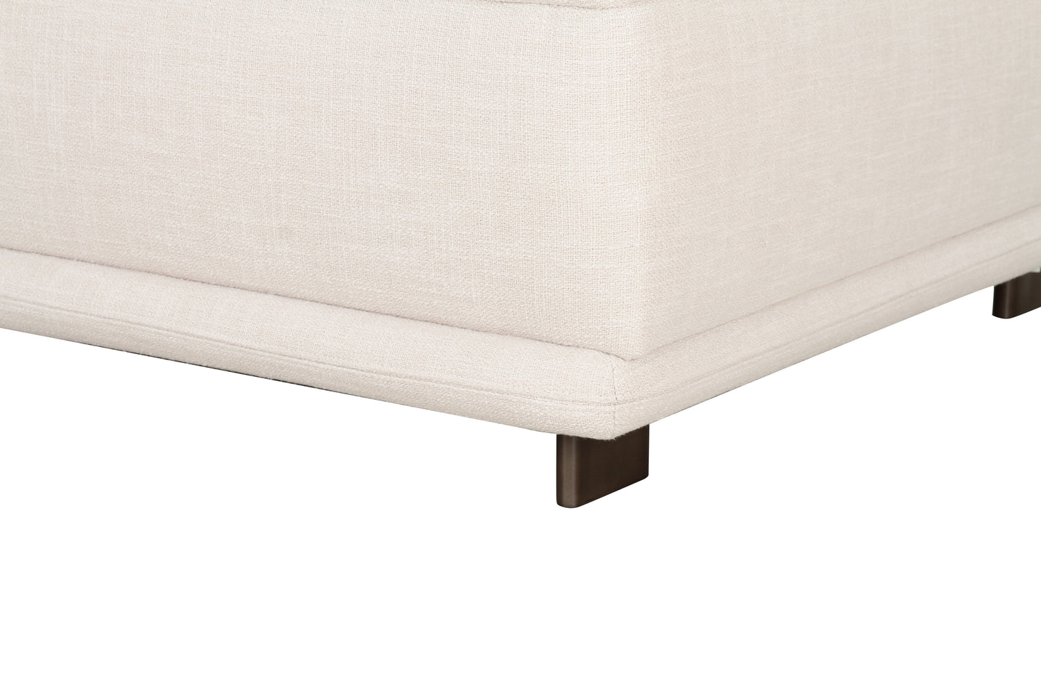 Arena White Armless Chair