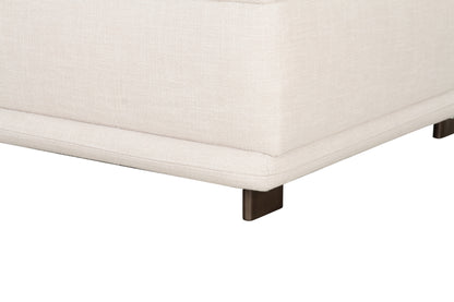 Arena White Armless Chair