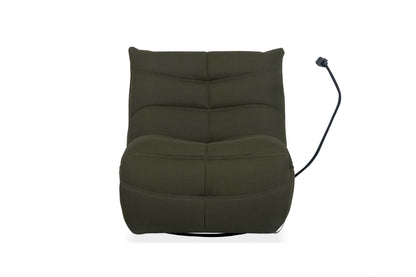 Finn Army green Swivel Power Recliner