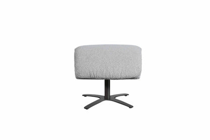 Roots Comfort Grey Power Recliner w/Ottoman
