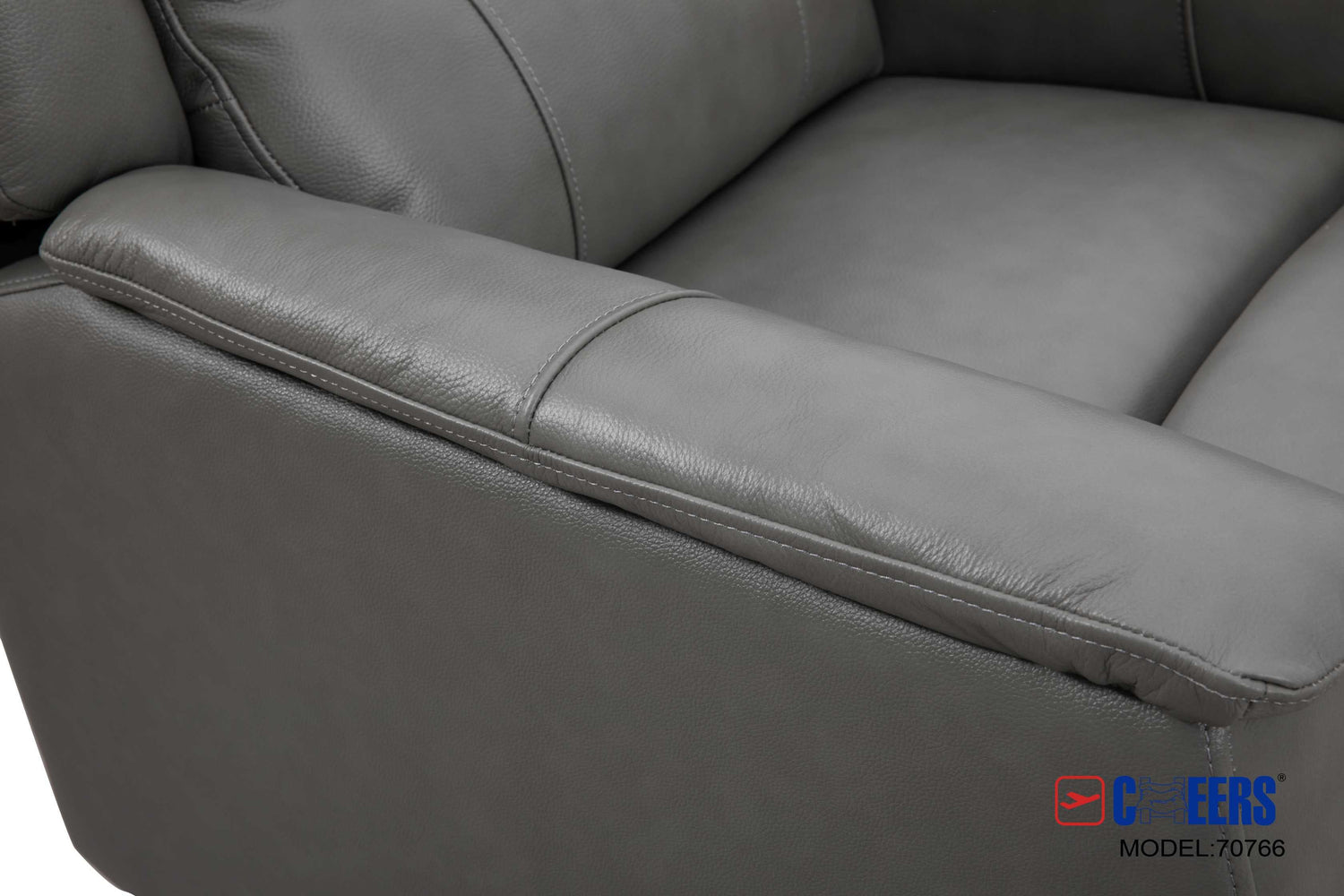Roots Comfort Grey Manual Recliner Swivel
