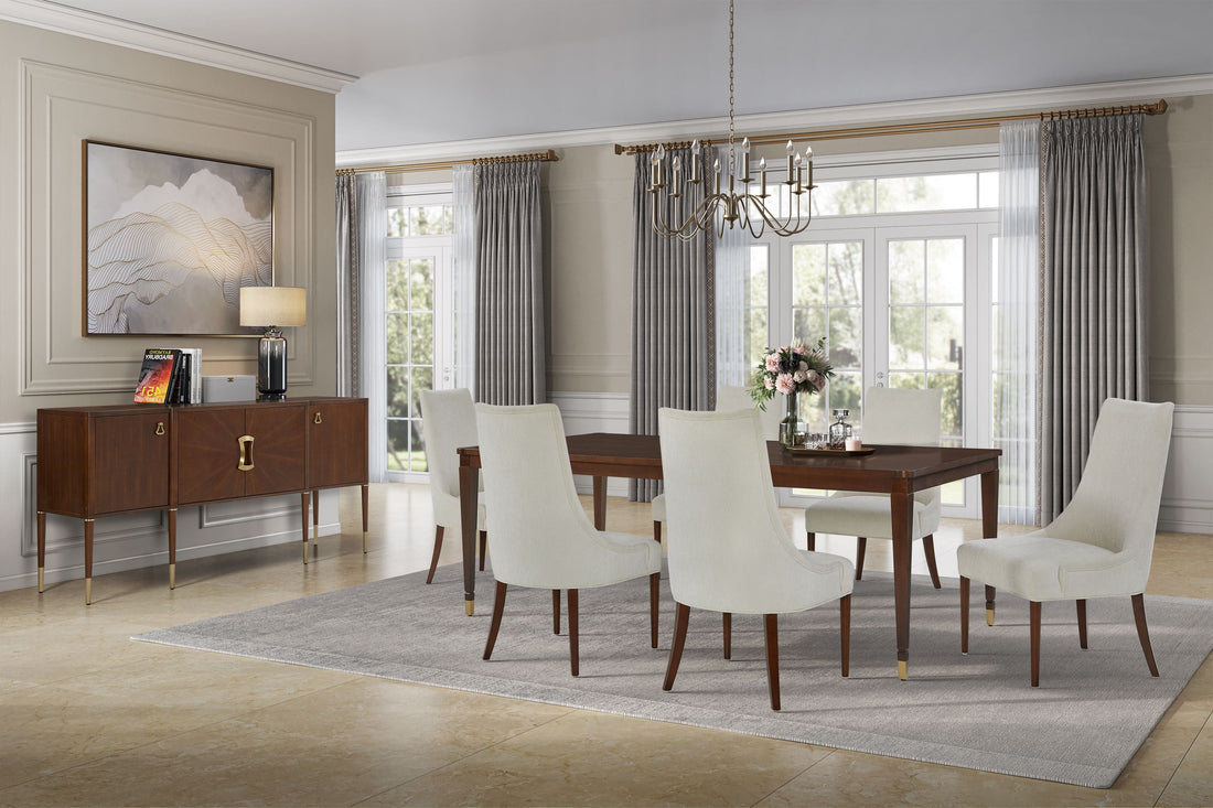 Victorian Dreams Brown Dining Table