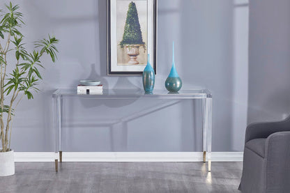 Simple Acrylic Console Table