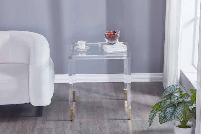 Simple Acrylic Side Table