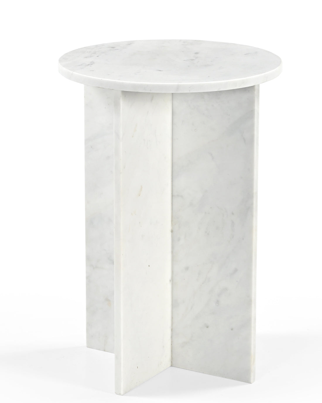 Kendall MARBLE SIDE TABLE White