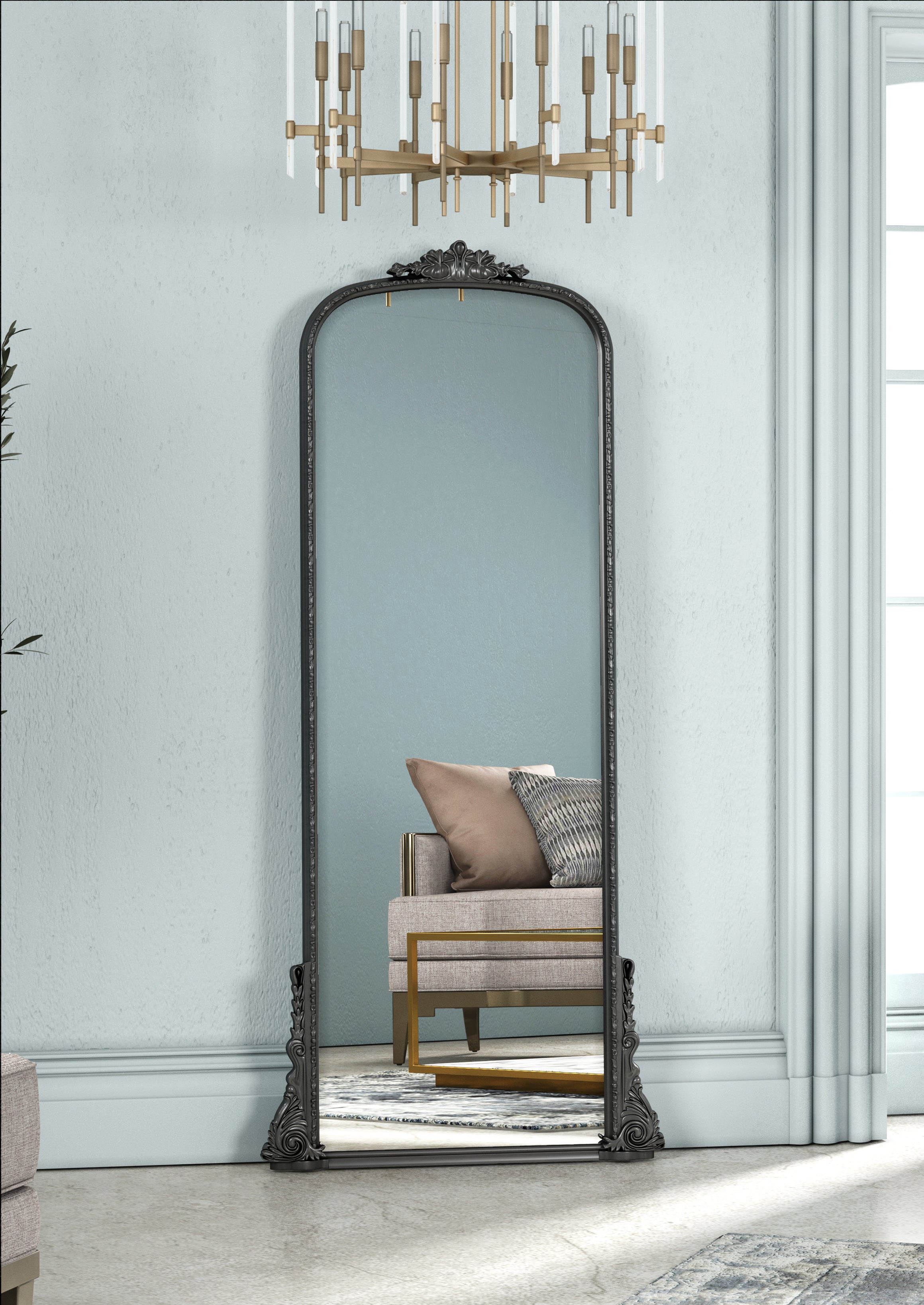 Erised 56" Verdegris Mirror