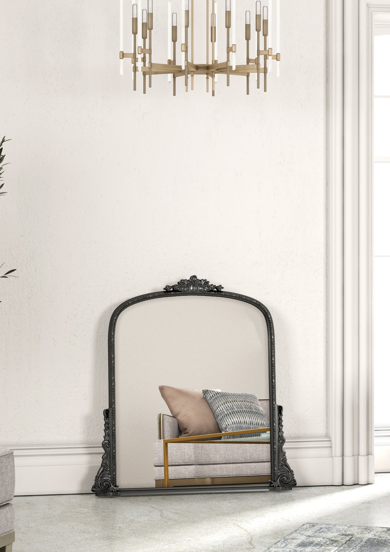 Erised 56" Verdegris Mirror