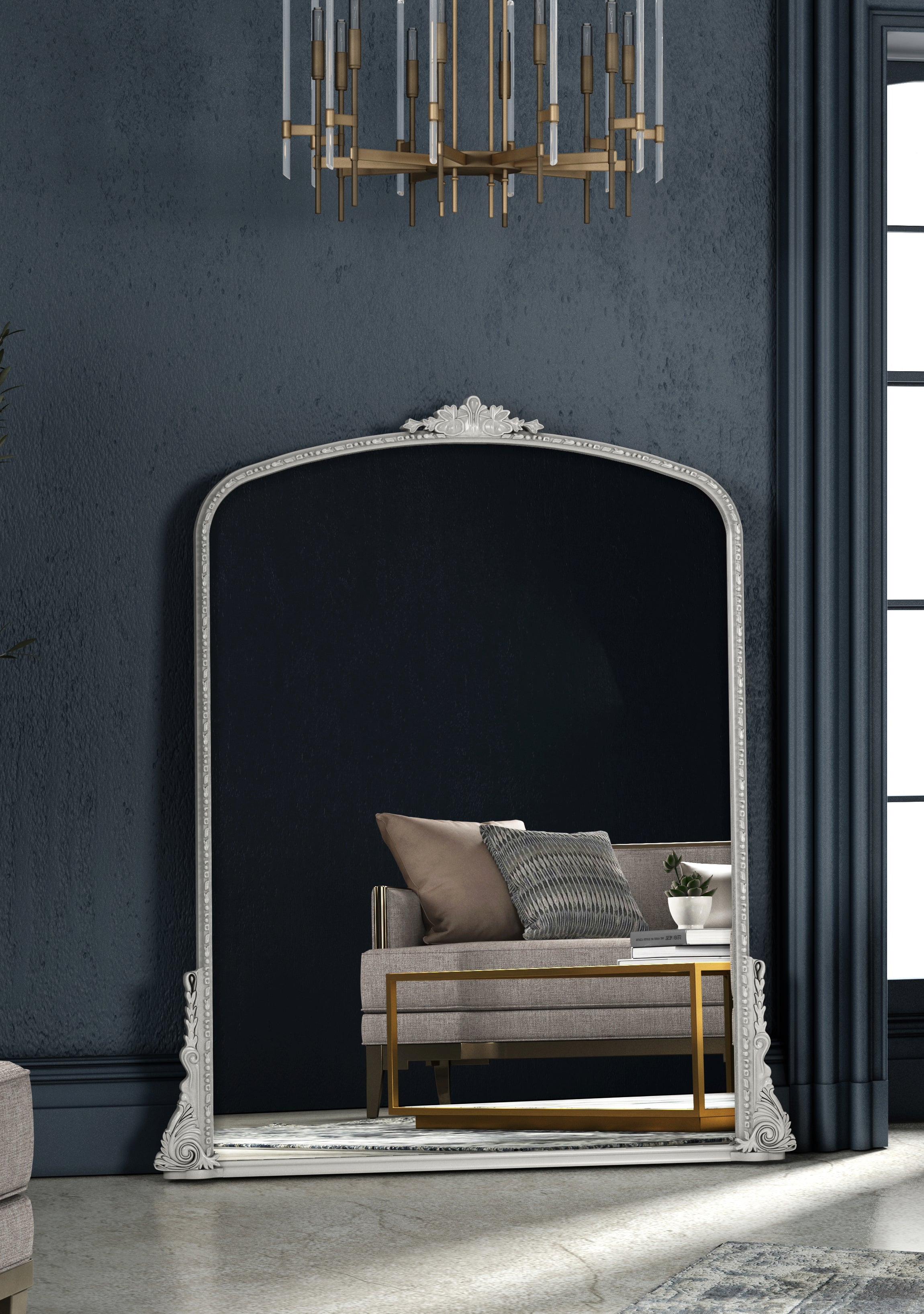 Erised 56" Verdegris Mirror