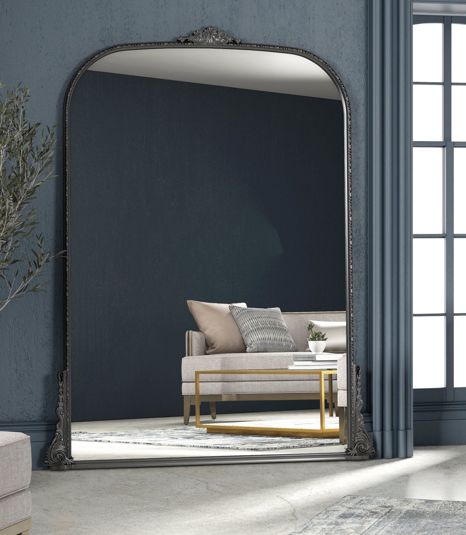 Erised 56" Verdegris Mirror